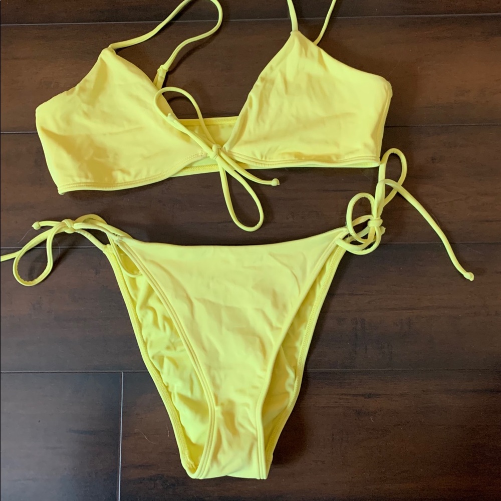 LA Hearts bikini set! WORN ONE TIME